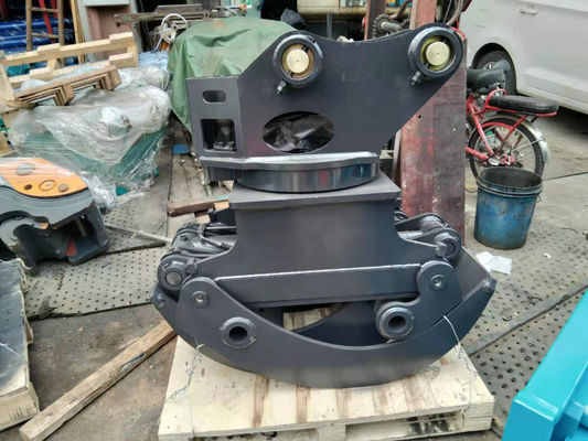 50 Ton Excavator Thumb Grab Wood Hydraulic Grapple Rotatory Grab