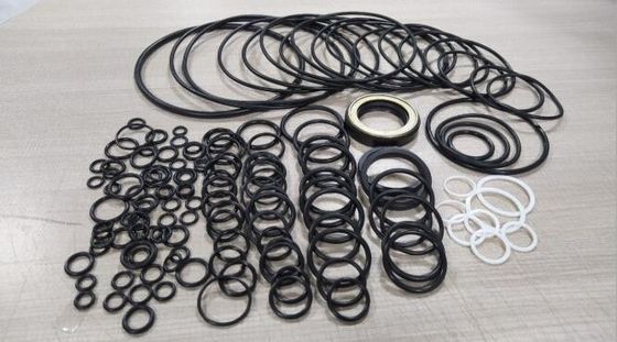 Shore A 75 Excavator Seal Kits Hydraulic Nbr Rubber Oil Seal For Pump