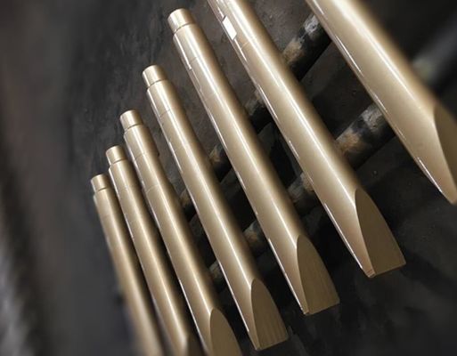 42CrMo Rock Excavator Hydraulic Breaker Hammer Chisel For Demolition