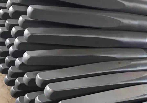 42 CrMoA Side Type Excavator Breaker Chisel For Demolishing Hard Materials