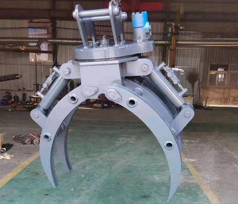 High Efficiency Hydraulic Excavator Grab Excavator Log Rock Grabs