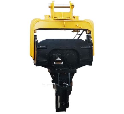 6m/Min Excavator Pile Driver 20ton Excavators Vibratory Pile Driver