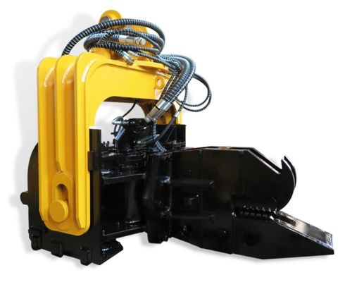 6m/Min Excavator Pile Driver 20ton Excavators Vibratory Pile Driver
