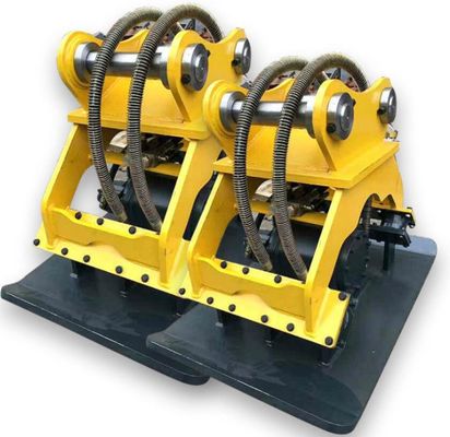 2200 Rpm 200Bar Hydraulic Vibrating Plate Compactor Excavator Attachments