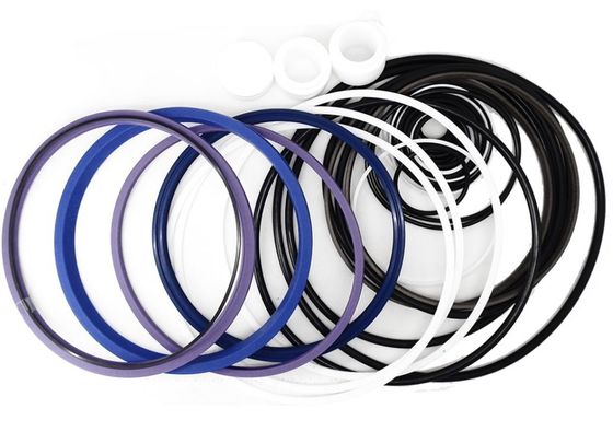 Oil Resistance Rubber Hydraulic Excavator Seal Kits For Crawler