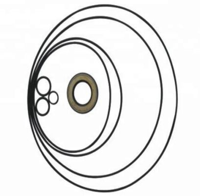 45 Shore A Excavator Seal Kits Rubber Oil Seal Surface Chlorination