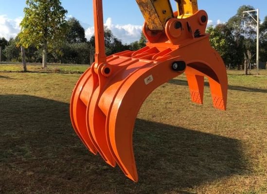 Wood Grappling Hydraulic Excavator Grab Excavator Log Rock Grabs