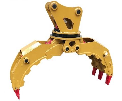 40Mn 1m3 Hydraulic Grab For Mini Excavator Demolition Sorting Grapple