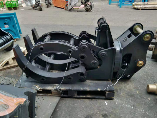 50 Ton Excavator Thumb Grab Wood Hydraulic Grapple Rotatory Grab