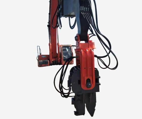 50 ton Excavator Sheet Pile Driver Q345B Sheet Vibro Hammer