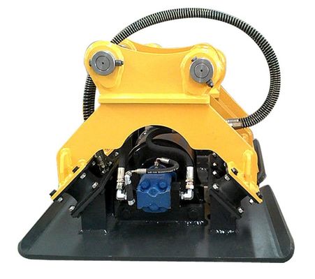 2200 Rpm 200Bar Hydraulic Vibrating Plate Compactor Excavator Attachments