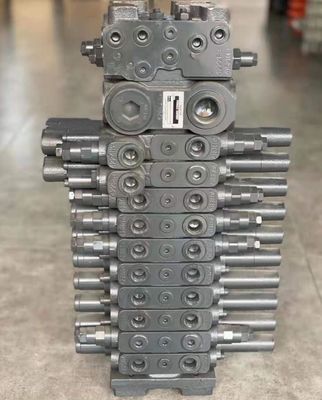 Casting Hydraulic Control Valve Excavator Spare Parts For Construction Works
